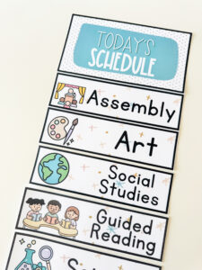 Modern Calm Colors Classroom Decor - Shayna Vohs