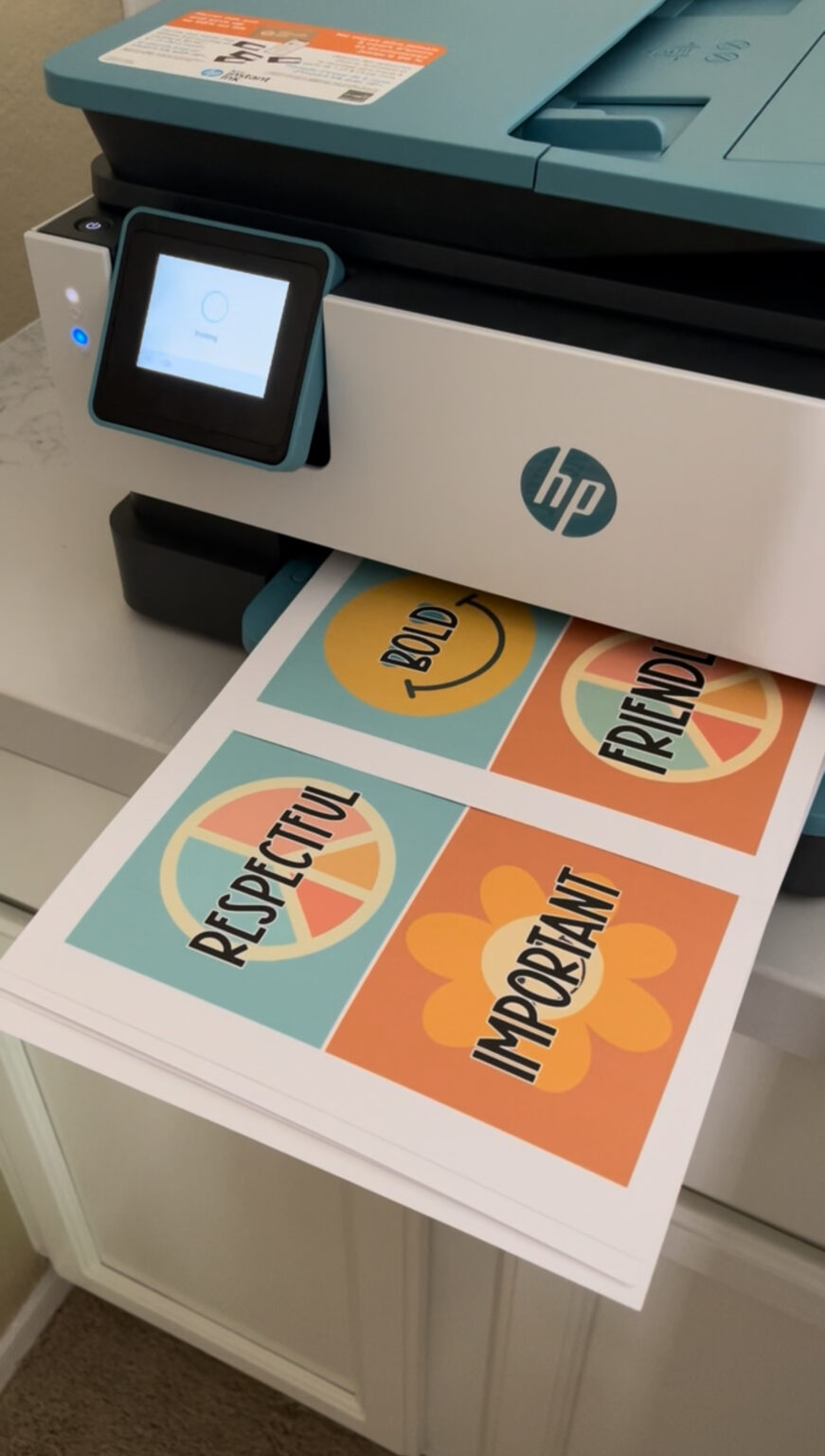 Money-Saving Hack for Printing Classroom Decor from Home - Shayna Vohs