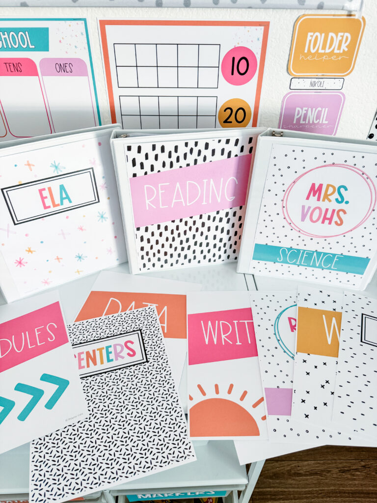 This image shows a variety of binder covers.